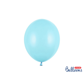 Ballonnen  pastel blauw - 10 stuks