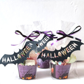 Halloween cupcake traktatie DIY