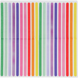 Servetten gekleurde streepjes Stripetastic