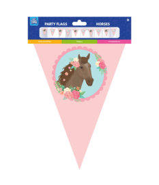 Paarden vlaggenlijn -  10 meter