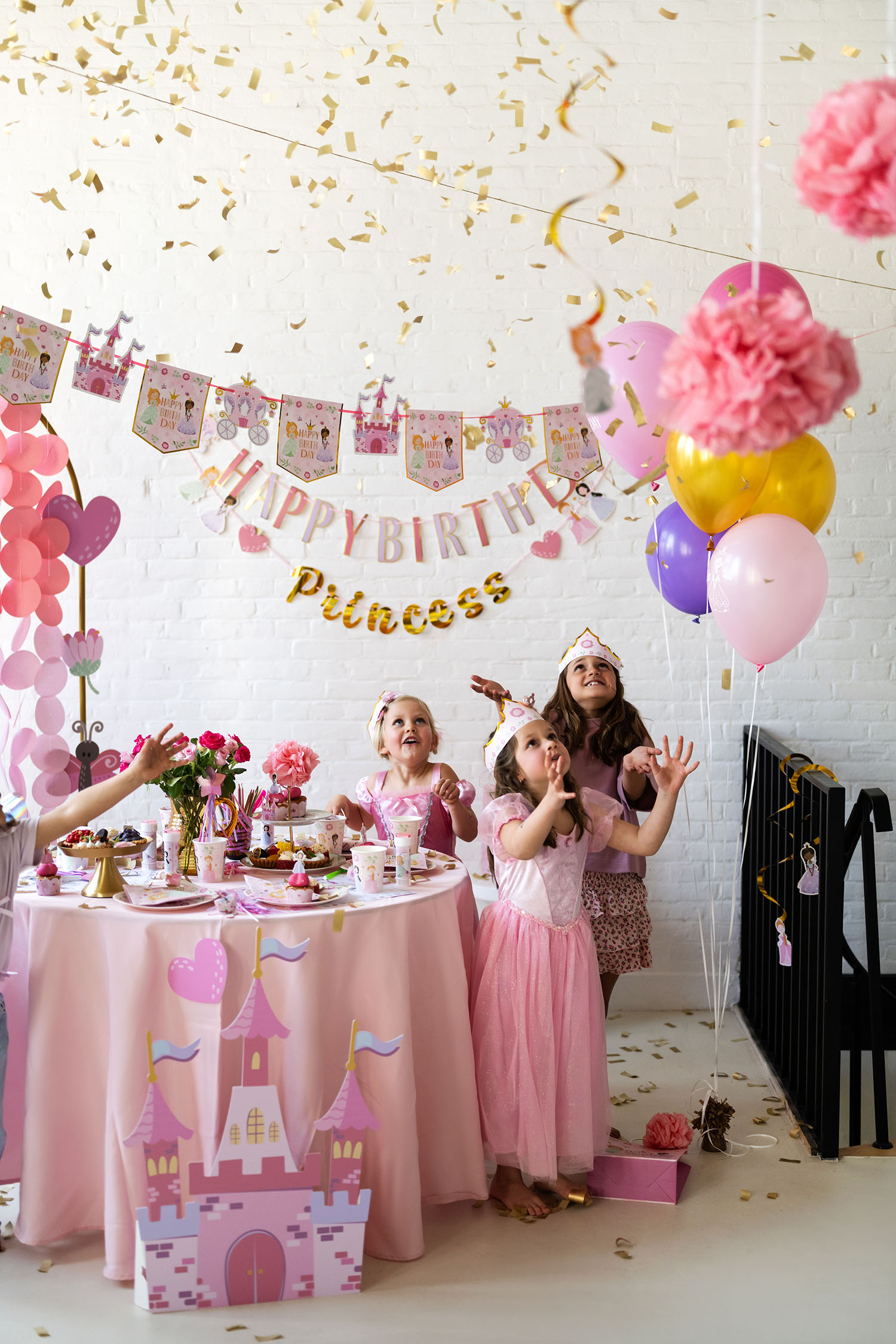 Prinsessen folieballon 45cm