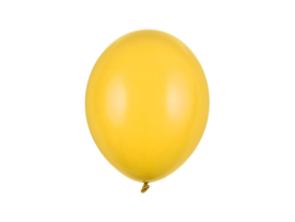 Ballonnen Honing geel - 10 stuks