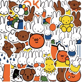 Nijntje mini stickertjes 25 stuks
