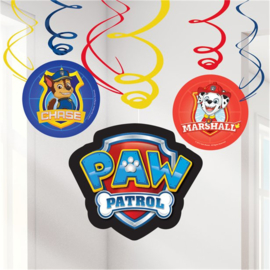 Paw Patrol hangdecoratie swirls