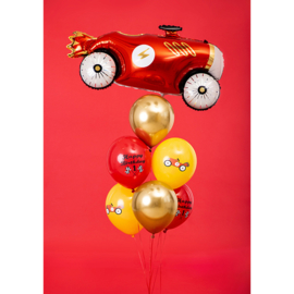 Happy Birthday ballonnen mix  1 jaar -  6 stuks