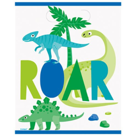 Uitdeelzakjes Dino ROAR - 8 stuks