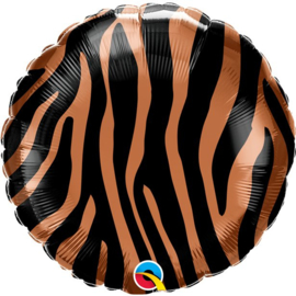 Folieballon tijger print