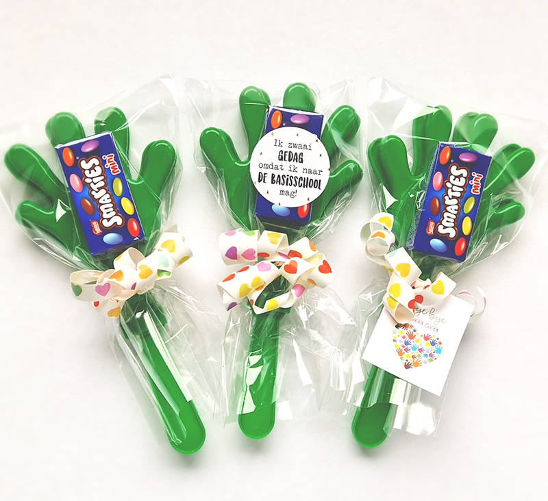 Klapperhandjes - groen