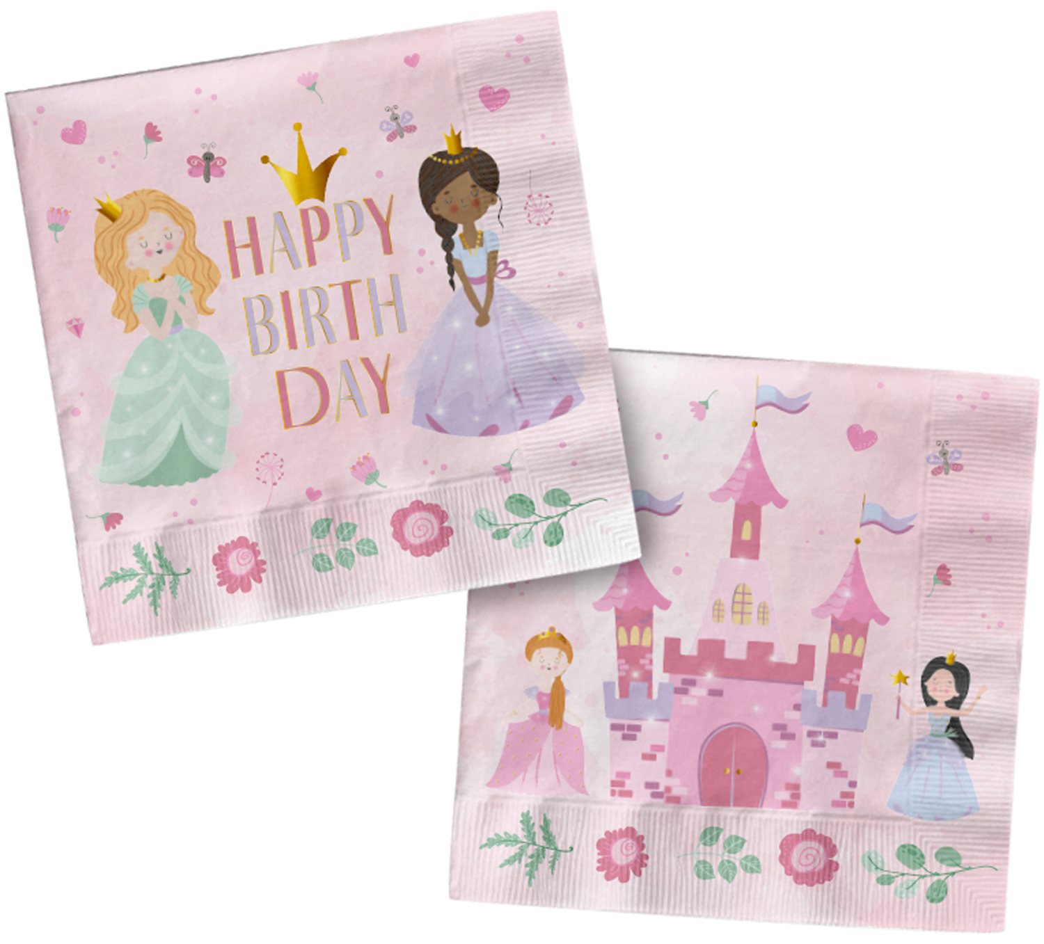 Prinsessen servetten 20 stuks