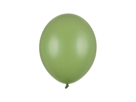 Ballonnen olijfgroen - 10 stuks