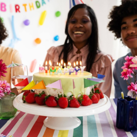 Happy Birthday taartkaarsjes