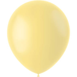 Ballonnen licht geel - 10 stuks