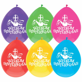 Ballonnenset Sinterklaas  10-delig