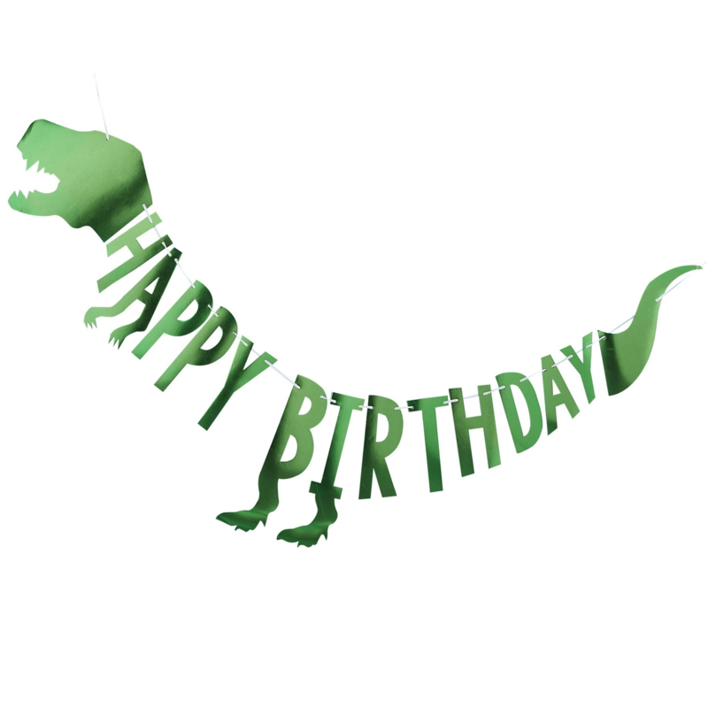 Dino ROAR happy birthday slinger