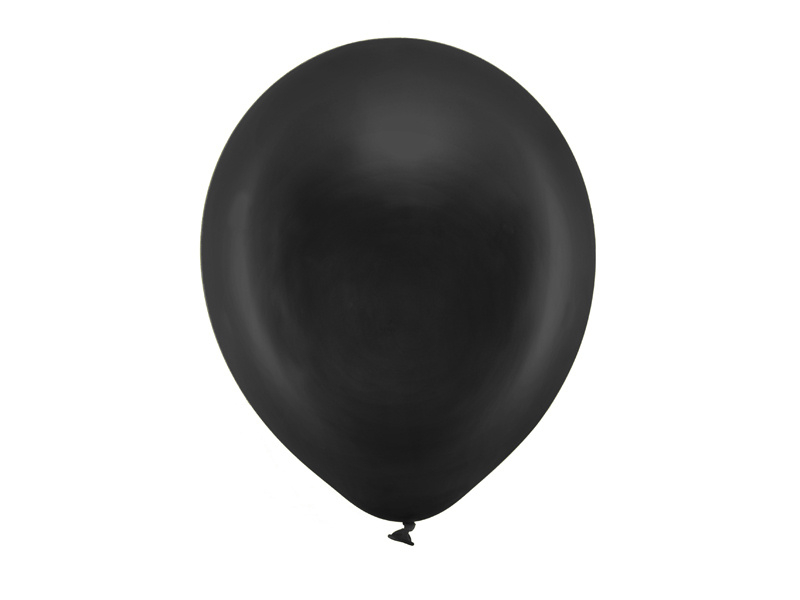 Ballonnen zwart - 10 stuks