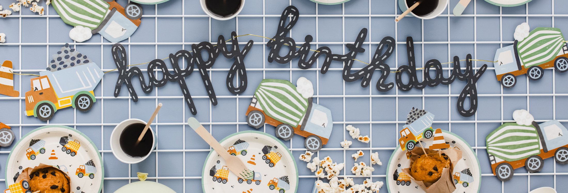 Kinderfeestje voertuigen