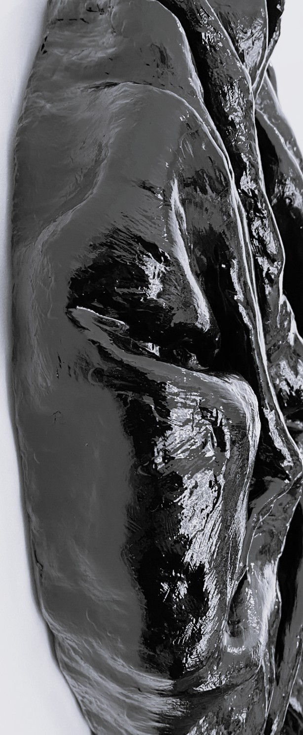 "Elements"- Black Gloss edition - Ø 53 cm