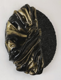 "Elements" - Black & Gold blended edition - Ø 43 cm