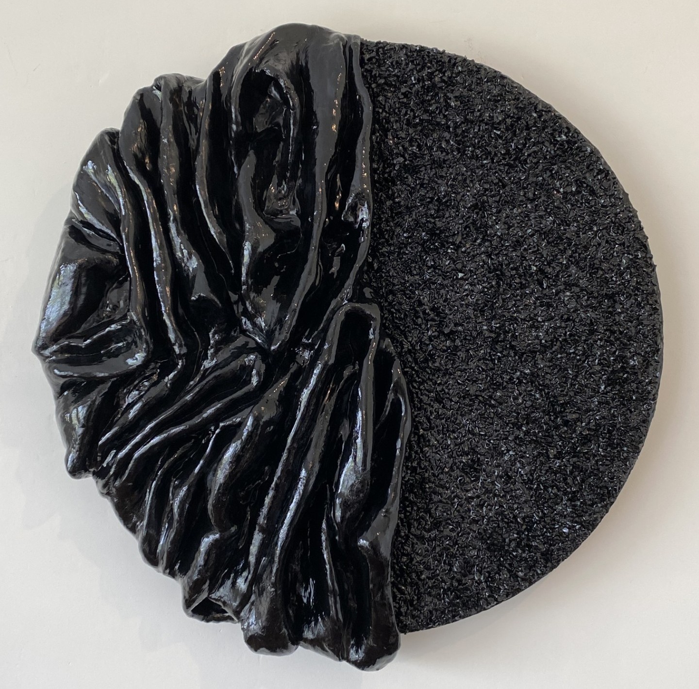 "Elements"- Black Gloss edition - Ø 53 cm