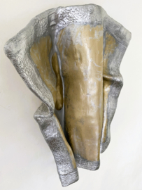 Sculptuur  "In the Eye of the Beholder" - Gold/ Silver (water) edition