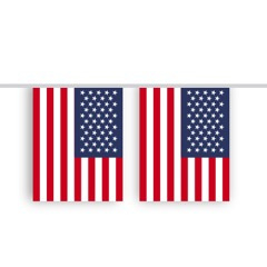 Vlaggenlijn USA stof