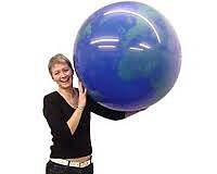Reuzenballon Wereldbol