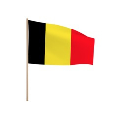 Zwaaivlaggetjes Belgie