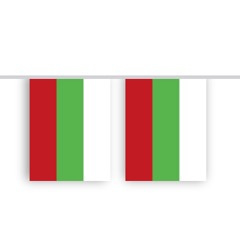 Vlaggenlijn Bulgarije stof
