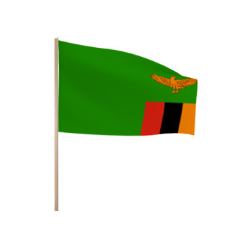 Zwaaivlaggetjes Zambia