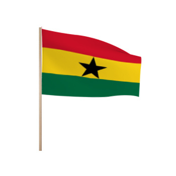 Zwaaivlaggetjes Ghana