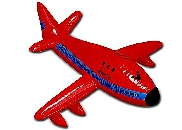Vliegtuig rood
