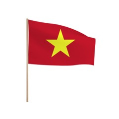 Zwaaivlaggetjes Vietnam