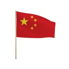 Zwaaivlaggetjes CHINA