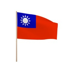 Zwaaivlaggetjes TAIWAN
