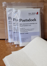 Poetsdoekjes ( 3 stuks Royal Furniture Care microvezeldoekjes)