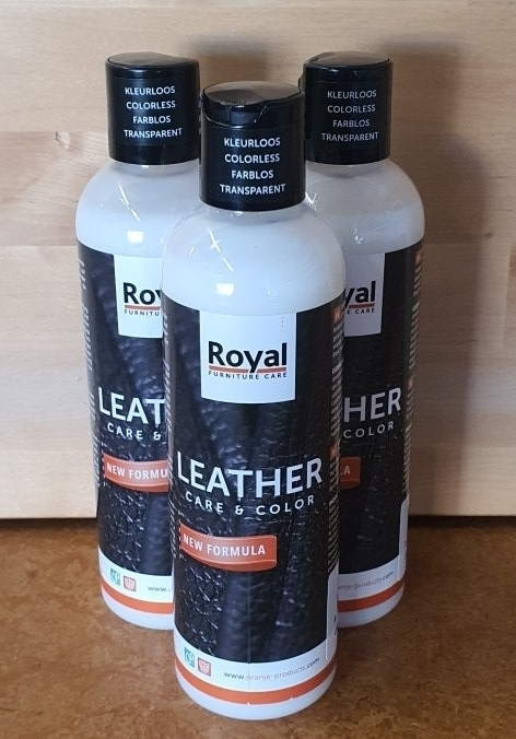 Onderhoudsmiddelen voor leder van Royal Furniture Care