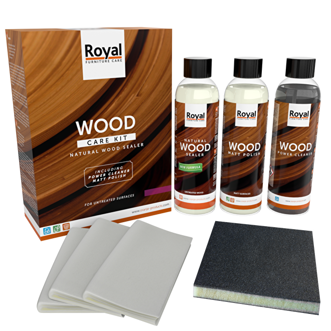 Wood Care Kit Natural Wood Sealer