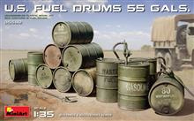 Mini Art 35592 U.S. Fuel Drums 55 Gals.