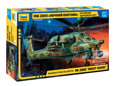 Zvezda 7255 MI-28NE “NIGHT HAVOC”