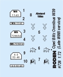 Roden 726 Opel Blitz Omnibus W39