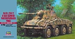 Hasegawa  Mt52 Sd.kfz.234/2 8-rad schwere panzerspahwagen “Puma”