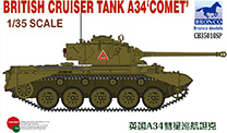 Bronco CB35010SP British Cruiser Tank A34 ‘Comet’