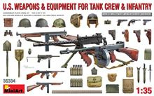 Mini Art 35334 U.S. Weapons & Equipment for Tank Crew & Infantry