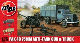 Airfix A02315 Pak 40 75 mm Anti-Tank Gun & Truck