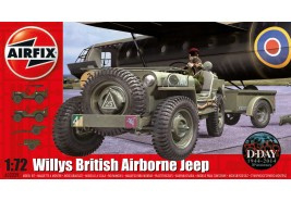 Airfix A02339 British Airborne Willys Jeep