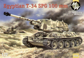 MW 7239 Egyptian T-34 SPG 100 mm