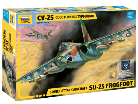Zvezda 7227 SU-25 FROGFOOT