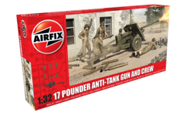 Airfix A06361 17 Pounder Anti-Tank Gun and Crew