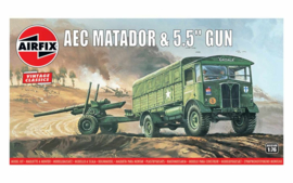 Airfix A01314V AEC Matador & 5.5 “ Gun