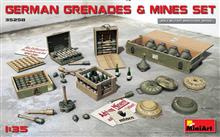 Mini Art 35258 German Grenades & Mines Set